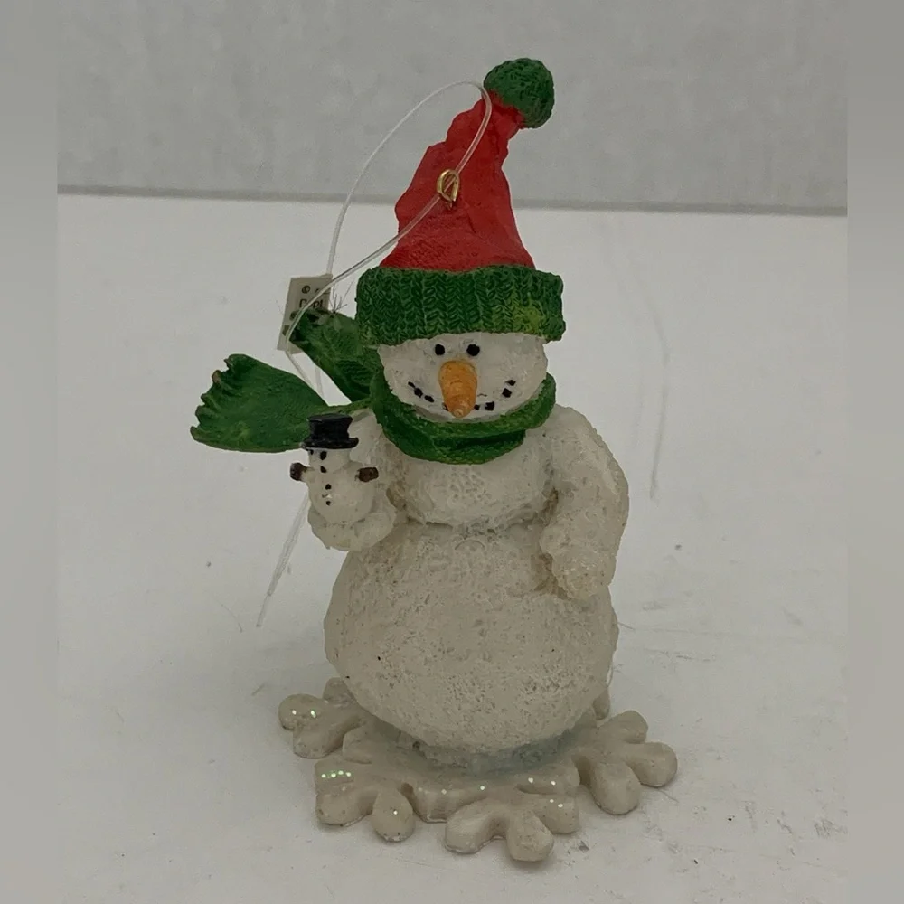 NWT Department 56 Snowman Ornament Mini Snowman Vintage Holiday Collectible Gift